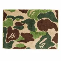 A BATHING APE ABC CAMO RUG MAT