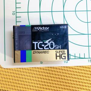 未使用　送料520円！　貴重　Victor　ビクター　TC-20SH　コンパクトビデオカセット　VHSC　SUPER HG　現状品