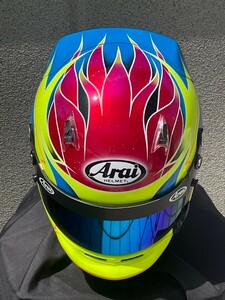 新品！ Arai ヘルメット アライSK-6PED レーシングカート用 オリジナルフルペイント済み　サイズ61-62