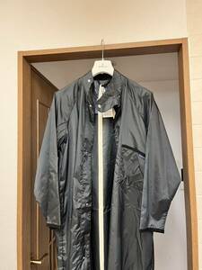 新品 【LAVENHAM ラベンハム】レショップ 別注 LAVENSTER COAT イギリス製 レア ガスケープ 英国軍 ブラック L