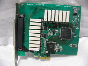 ★動作保証 CONTEC RRY-16C-PE リードリレー接点出力 PCI Expressボード 16ch 複数有