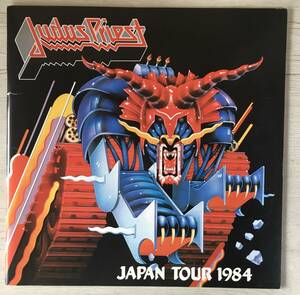 チケット付き　JUDAS PRIEST 1984　コンサートパンフレット