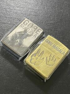 zippo モンスターハンター 2点 ゴア マガラ 狂竜戦線 特殊加工 希少モデル 2016年製 MONSTER HUNTER GORE MAGALA