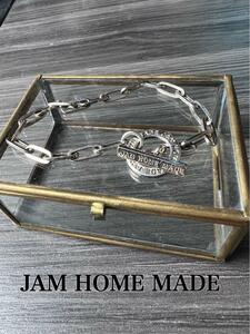 JAM HOME MADE　ジャムホームメイド チェーン ブレスレット　Tバー　シルバー