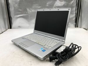 PANASONIC/ノート/HDD 500GB/第4世代Core i5/メモリ4GB/4GB/WEBカメラ有/OS無-240404000899275