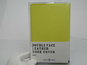 定価5500円●送料込み●未使用●新書サイズ 本革 ブックカバー●ビブリオフィリック●カウレザー 三竹産業 なめし革 BCSS1YL