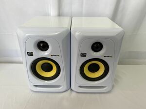 【ジャンク品・動作未確認！】パワードモニタースピーカー KRK ROKIT4 音響機材 ※ペアでの出品。電源ケーブル無い為、動作未チェック！