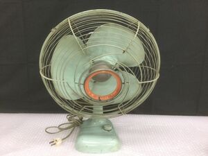 D248-120【通電動作確認済み】レトロ扇風機 L B DELUXE FAN タイプ NU-106/昭和 アンティークt