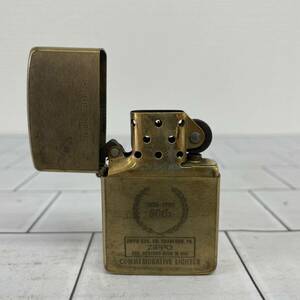 D031-M25-104 ★ zippo ジッポー 1932-1982 50th 50周年 ローラー式 オイルライター ゴールド 喫煙具 火花有り