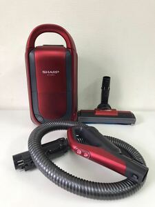 D/ SHARP シャープ 電気掃除機 EC-VP510-P 2022年製 延長ホース欠品 破損箇所あり 実演機