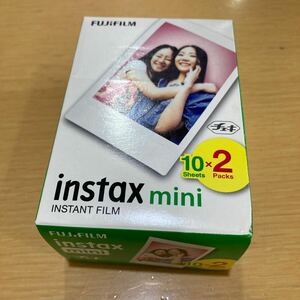 未使用 富士フィルム チェキ instax mini フィルム 10枚×2セット インスタックスミニ 富士フィルム 新品