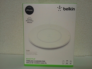 belkin ベルキン ワイヤレス充電パッド ケーブルフリー 充電器 iphone XS / XS Max / XR / X、iphone 8 / 8 Plus WIRELESS CHARGING PAD