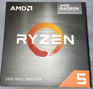 ★☆AMD Ryzen 5 5600G 3.9GHz Boost 4.4GHz TDP 65W AM4 新品未開封☆★