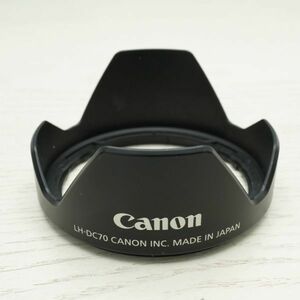 絶版 Canon レンズフード LH-DC70 PowerShot G1X 用