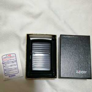 Zippo　ボーダー　黒