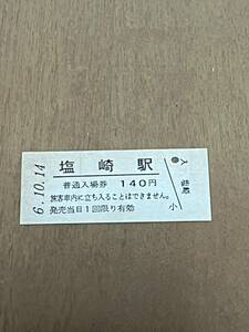 JR東日本 中央本線 塩崎駅（平成6年）