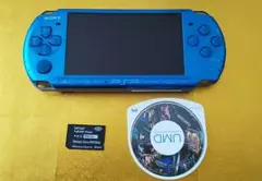 PSP-3000 ブルー モンハンセット！