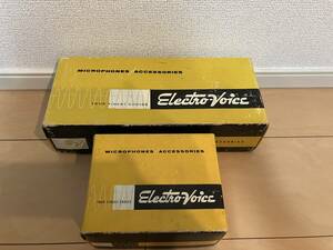 Electro-Voice エレクトロ・ボイス MODEL 664 ダイナミック・マイクロフォン MODEL 418 DESK STAND ※元箱・付属品・説明書付き セット品