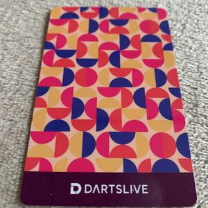 新発売　DARTSLIVE ダーツライブカード カラフル柄