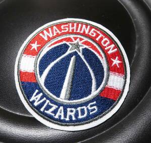 赤白紺（星条旗）　円■新品NBA　WASHINGTON WIZARDSワシントン ウィザーズ　刺繍ワッペン◆バスケットボール◎アメリカ　　スポーツ◆