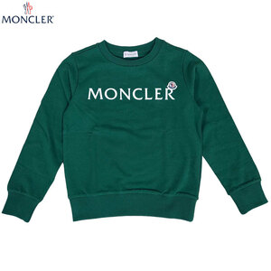 MONCLER モンクレール キッズ スウェット 8G00035 809AG 866 10A（140cm） グリーン ウェットシャツ ブランド 送料無料 並行輸入品