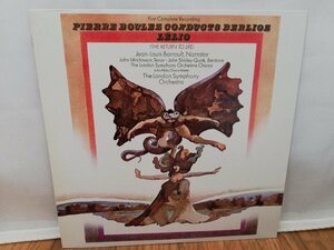 ■5000円以上で送料無料!! CLASSIC/クラシック PIERRE BOULEZ CONDUOTS BERLIOZ レリオ ベルリオーズ 国内盤 100LP4FK