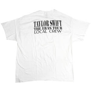 【XL】非売品 TAYLOR SWIFT テイラースウィフト THE ERAS TOUR LOCAL CREW スタッフ Tシャツ ザ・エラス・ツアー