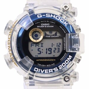 【美品】カシオ G-SHOCK フロッグマン 2019年イルクジ コラボ25周年記念モデル タフソーラー メンズ 腕時計 GF-8251K-7JR【いおき質店】