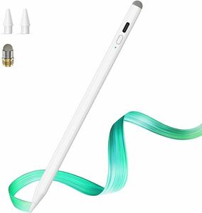 タッチペン iPad用ペンシル 【全機種対応 ・誤作動防止】apple pencil互 超高精度 