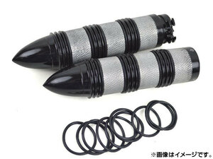 2輪 AP バレッドグリップ ブラック ハーレー汎用 AP-BP-CPHG02 入数：1セット(左右)