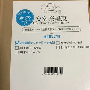 新品 安室奈美恵 福岡 ブルーレイ Blu-ray セブン