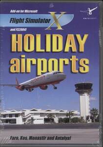 新品 Holiday Airports(FSX/FS2004) 4空港 アドオンソフト