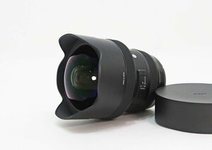 ◇美品【SIGMA シグマ】12-24mm F4 DG HSM Artキヤノン用 一眼カメラ用レンズ