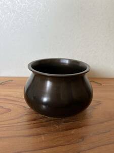 銅 製　建水 煎茶道具 0.4kg