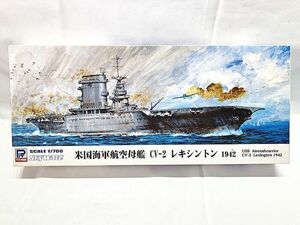 ピットロード　1/700　米国海軍レキシントン級航空母艦 CV-2 レキシントン 1942　W167　プラモデル　同梱OK　1円スタート★H