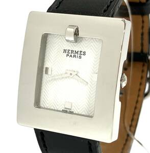 【ポリッシュ済み】HERMES エルメス ベルトウォッチ クォーツ 腕時計 BE1.210／1438923 箱有り