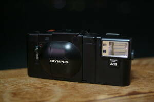 【324-3】OLYMPUS オリンパス XA A11 Electric Flash F-ZUIKO 35mm F2.8