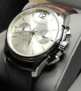 送料無料 2021年購入 ハミルトン ジャズマスター オートマチック クロノグラフ Hamilton Jazz Master auto CHRONO khaki カーキ ロンジン