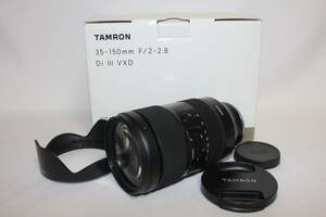■元箱入り■Tamron タムロン 35-150mm F2-2.8 Di III VXD ソニーEマウント用 （Model：A058） (400-047)