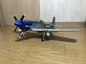 FMS 電動スケール機 800mmスパン P-51 マスタング PNP スケール脚　中古機 動作確認済