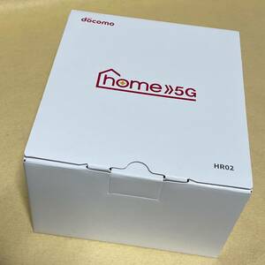 【新品/未使用】dcomo home 5G［HR02］ホームルーター★判定〇/残債なし★　04292