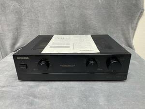 PIONEER STEREO AMPLIFIER パイオニア ステレオプリメインアンプ A-UK3 説明書 付き 通電確認済み アンプ 音響機器