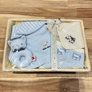 【大処分特価・新品】BE CERA ビセラ BORN FREE カゴS-33 ライトブルー ギフトセット ベビーギフト 新生児ベビー用品 出産祝い