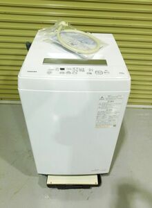2022年製 TOSHIBA 東芝 全自動洗濯機 AW-45M9 ホワイト 容量4.5㎏ 直接引取可 gtt2404008