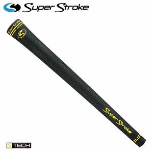 SuperStroke (スーパーストローク) S-Tech ウッド・アイアン用ゴルフグリップ 「GR-206」　ブラック