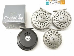 コータック CR56、オクマ SLV56・SLV45 他フライリール 計4点 美品