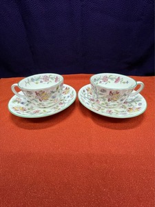 MINTON HADDON HALL ミントン ハドンホール カップ＆ソーサー2客