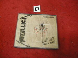 □輸入盤ＣＤ！　METALLICA LIVE SHIT：BINGE&PURGE　３枚組