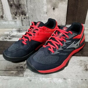 mizuno　ミズノ　ウェーブスパーク　テニスシューズ　26.5cm　オールコート　メンズ