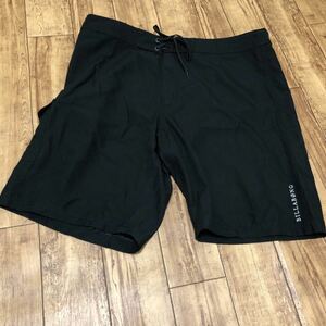 ビラボン BILLABONG サーフパンツ ショートパンツ 水着 ビッグサイズ サイズ38 ブラック サーフィン アウトドアウェア ボードショーツ